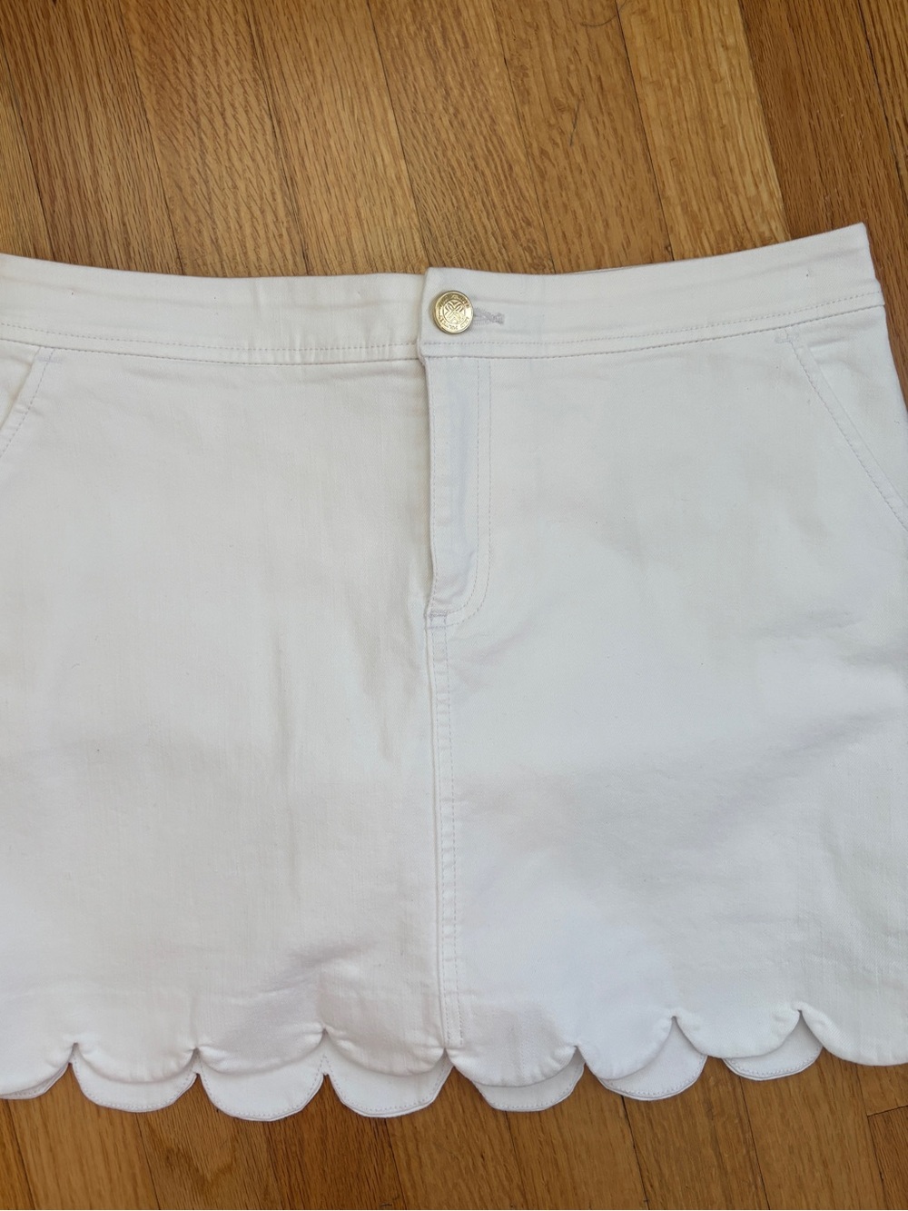 Lilly Pulitzer Colette Denim Skort - Picture 2 of 5